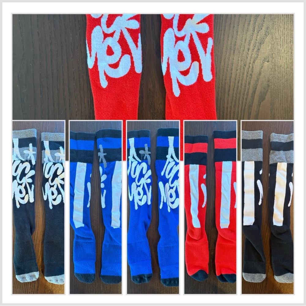 3 pairs NWOT F*** Me Socks
